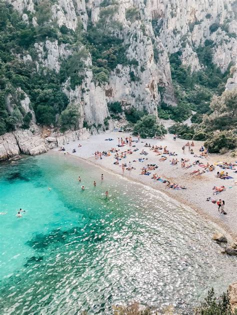 Hiking To The Beautiful Beaches Of Calanques National Park In Southern