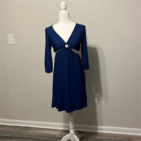 Monteau Dresses Monteau Blue Dress Poshmark