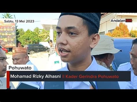 Pilih Berlabuh Ke Gerindra Begini Penjelasan Putra Wabup Pohuwato