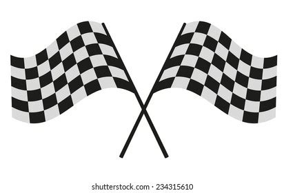 Checkered Flag Racing Stock Illustration 234315610 | Shutterstock