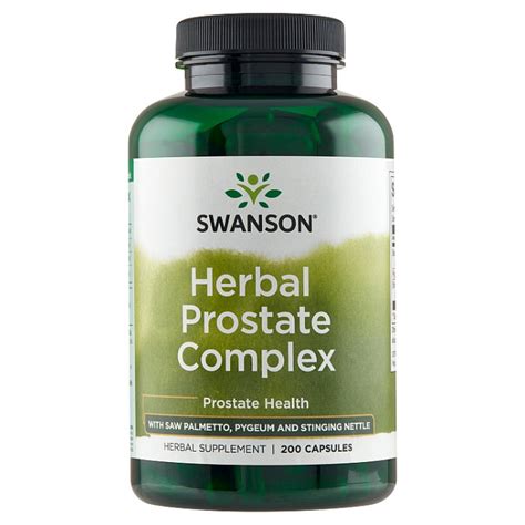 Swanson Herbal Prostate Complex 200 Kapsułek Allecco Pl