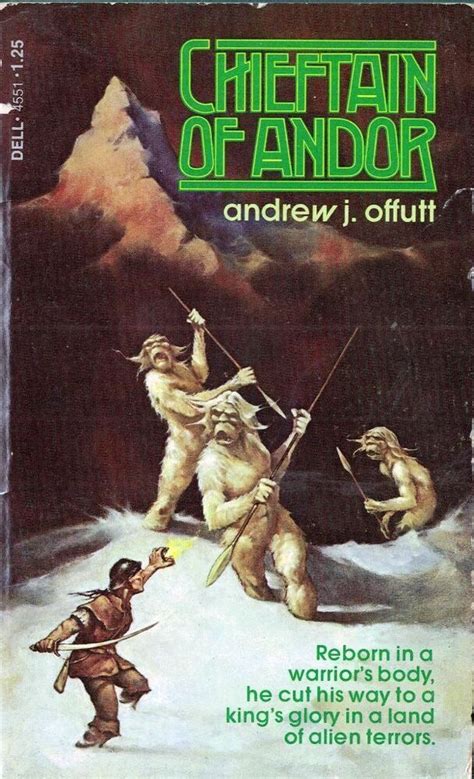 Chieftain Of Andor By Andrew J Offutt 1976 Dell Paperback 1st Printing