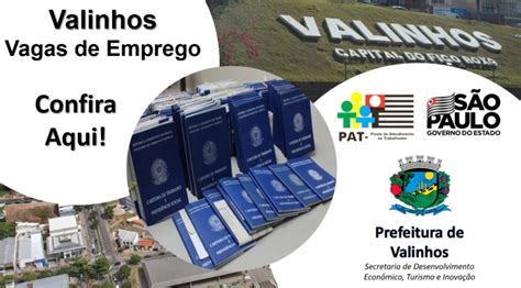 Confira As Vagas De Emprego Do PAT