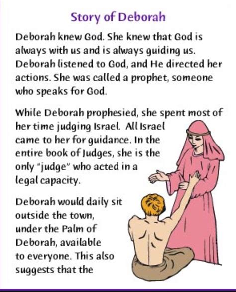 Book Of Judges Deborah