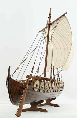 Viking Ship Model Skuldelev 5 Of A D 1040 Viking Ship Vikings