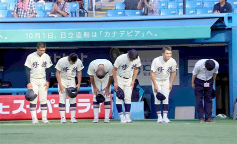 【高校野球】修徳・荒井監督、最後の夏を終える「勝負は勝負」「彼ららしい姿が見られた」 スポーツ報知