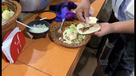 Tacos De Alacr N Ex Ticos Y Crujientes En El Mercado De Durango