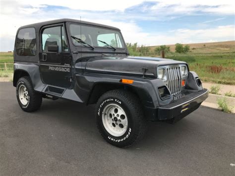 1991 Jeep Wrangler Renegade Package Classic Jeep Wrangler 1991 For Sale