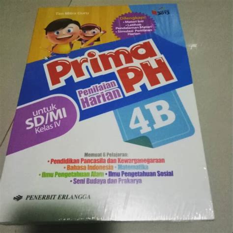 Jual Buku Siswa Penilaian Harian Prima Ph Untuk Sd Mi Kelas B