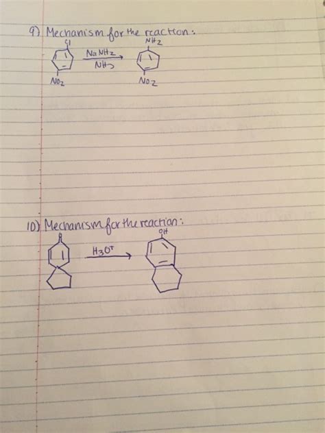 solved mechanism   reaction mechanism   cheggcom