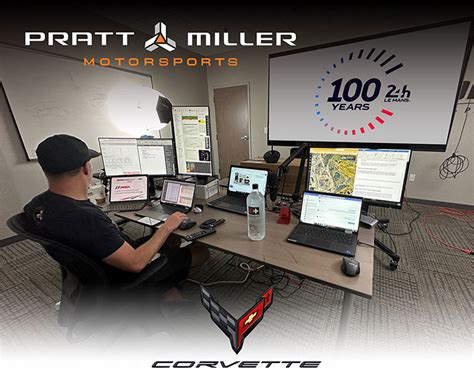 Pratt Miller Motorsports Will Host A Corvette Racing Stream With Data