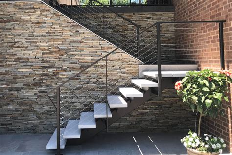 Impressive Exterior Floating Stair Ideas Keuka Studios