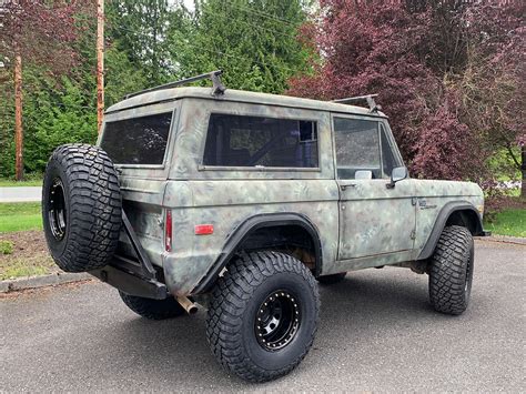 1972 Bronco Efi Camo Mainly Muscle Cars