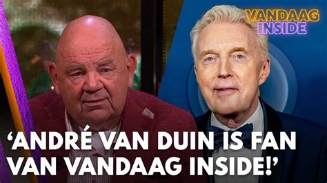 Pieter Sprak Andr Van Duin Op Televizier Gala Hij Is Fan Van Vandaag