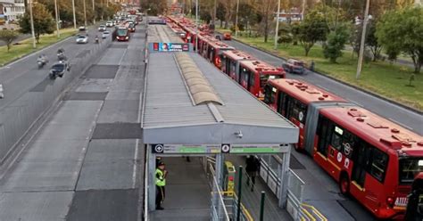 Movilidad en Bogotá así opera TransMilenio hoy jueves paro camionero