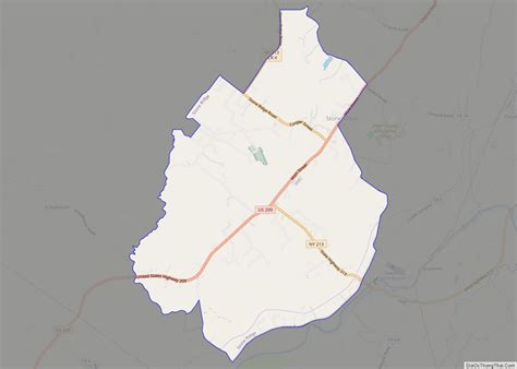 map  stone ridge cdp  york thong thai real