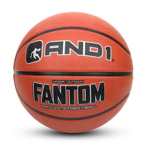 AND1 Fantom Rubber Basketball- Regulation Size Streetball 29.5 In ...