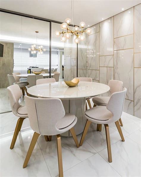 Mesa Redonda O Que É - Mesa redonda de vidro: 66 opções para incluir na sua decoração | Dining ...