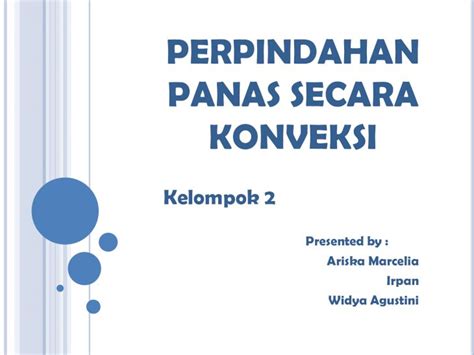 Pdf Perpindahan Panas Secara Konveksi Dokumen Tips