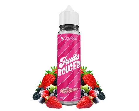 E Liquide Liquideo Fruits Rouges Ml Achat Pas Cher Sans Nicotine Avis