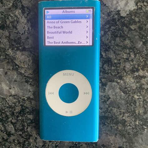 Apple Ipod Nano 2nd Generation Blue 4gb 885909102648 Ebay