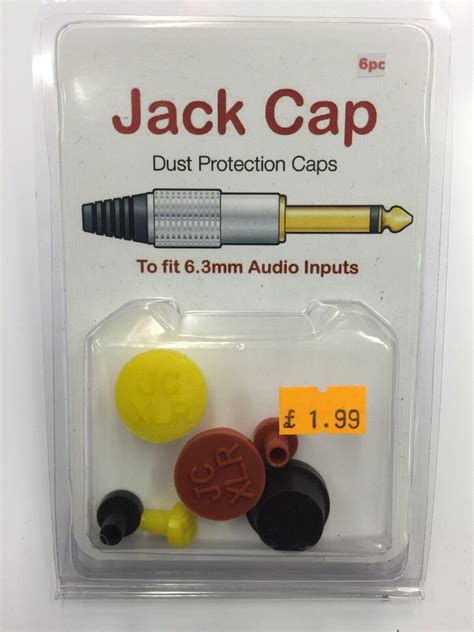 Zoom H6 Jackcap Full Set X5 Dust Plug Caps Audio Inout Jack Xlr