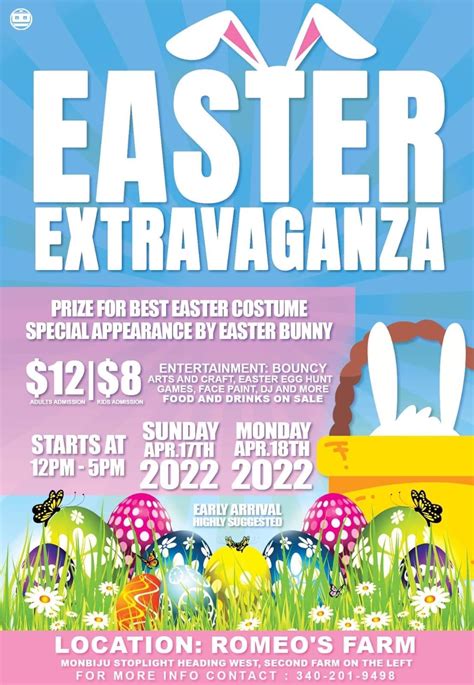 Easter Extravaganza My Virgin Islands