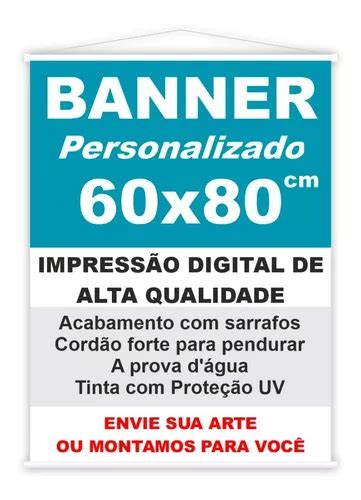 Placa Banner Personalizado Faixa Arte Personalizada X Mercadolivre