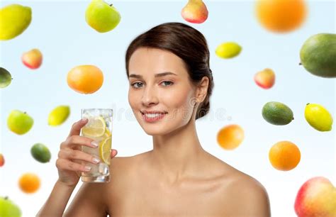 Beautiful Nude Woman Drinking Water Stock Photos Free Royalty Free Stock Photos From Dreamstime