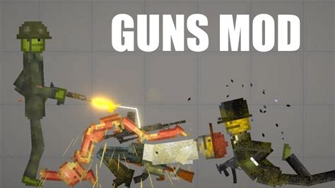 GUNS MOD IN MELON PLAYGROUND PEOPLE PLAYGROUND KSELEBOX Melsave