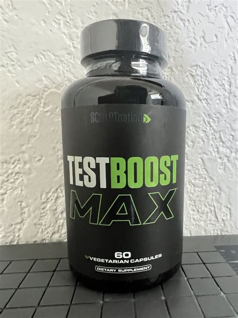 Sculptnation Test Boost Max Fresh Stock Authenticfree Shipping Ebay