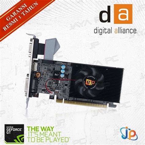 Jual Vga Digital Alliance Geforce Gt Gb Gb Ddr Shopee Indonesia