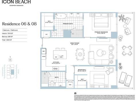 Floor Plan - Icon Hollywood Beach Residences in Hollywood, FL