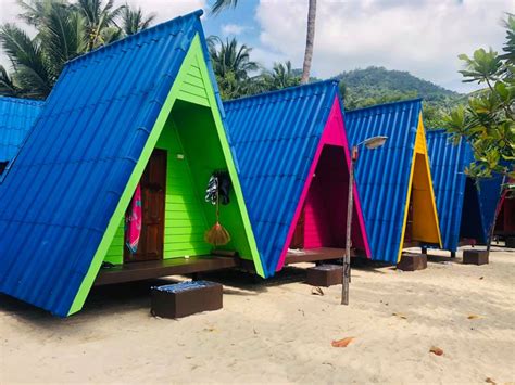 The Rainbow Huts Of Your Dreams Koh Samui Thailand Resurface To