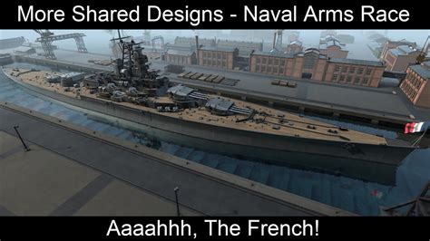 Ultimate Admiral Dreadnoughts More Shared Designs NAR Mod France