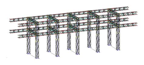 Porticos 60kv Se En AutoCAD Librería CAD