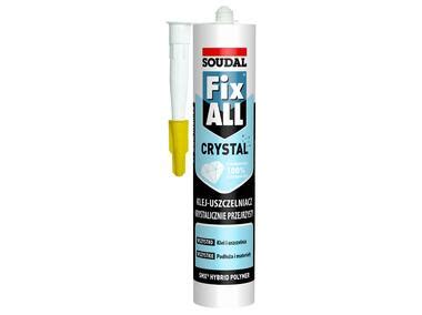 Klej Uszczelniacz Hybrydowy Fix All Crystal 290 Ml Bezbarwny SOUDAL