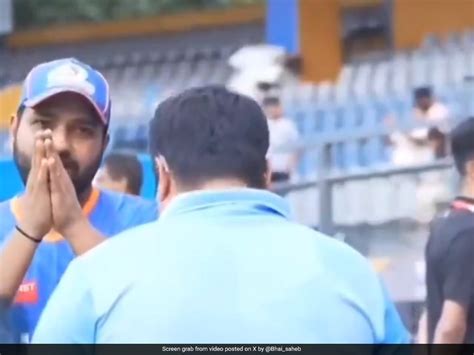 Ek Audio Ne Waat Laga Diya Rohit Sharma To Cameraman Amid Mi