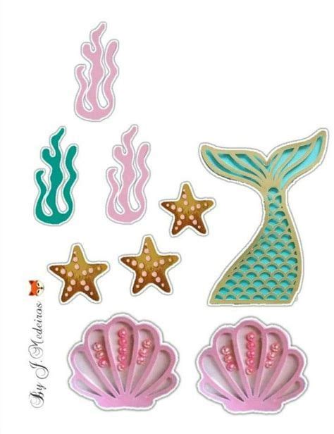 Pin De Mady Em Topo Bolo Bolos De Aniversário Da Sereia Mermaid