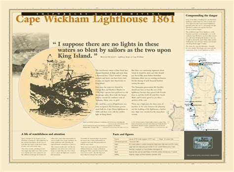 Cape Wickham Lighthouse Maritime Trail King Island Tourism