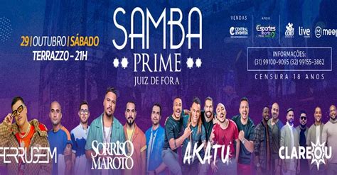 Samba Prime Juiz De Fora Sorriso Maroto Ferrugem E Mais Beevtz