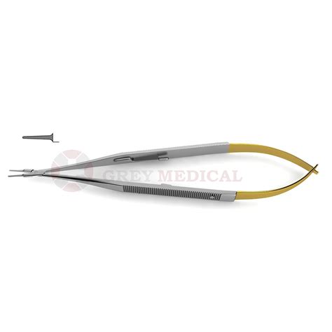 Buy Castroviejo Ryder Needle Holder Online Grey Medical