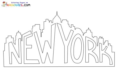 New York Coloring Pages