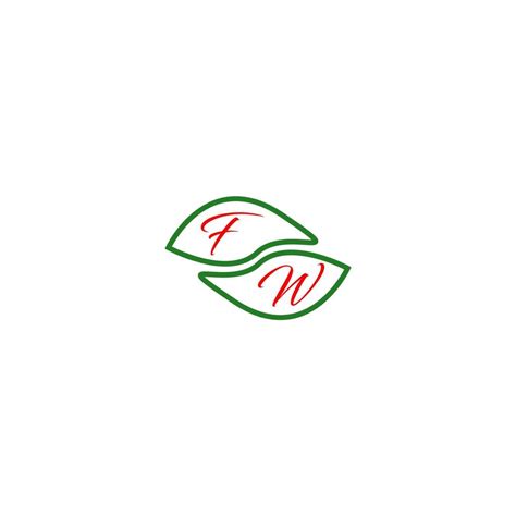 creative red logo with green shape for your company. 13212629 Vector ...