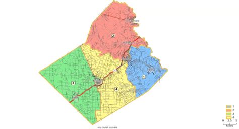 Court Adopts New Precinct Boundary Map The County Gin