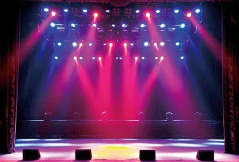 Buy Leyiyi 12x8ft Stage Spotlight Backdrop Concert Live Platform Banner