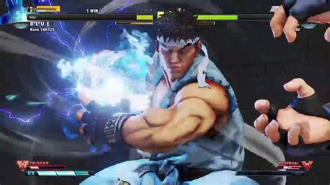 Sfv Alex Blue Vs Ryu Critical Art Parry Youtube