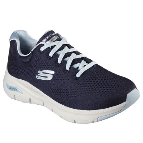 T Nis Skechers Arch Fit Big Appeal Marinho E Azul Claro Loja