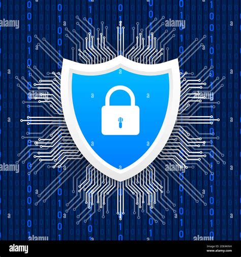 Cyber Security Vector Logo With Shield And Check Mark Security Shield