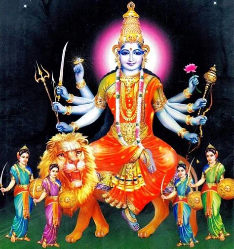 Jaya Vijaya Ajita Aparajita Kali Hindu Goddess Artwork Hindu Gods